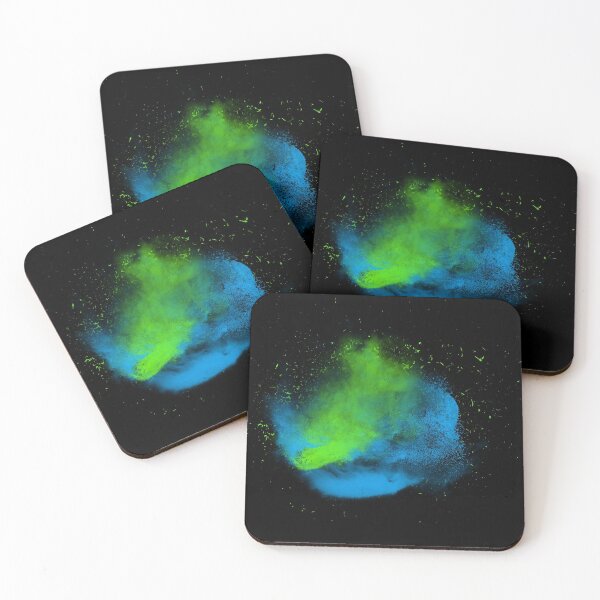 Item preview, dust explosion cyan and green designed and sold by psychoshadow.