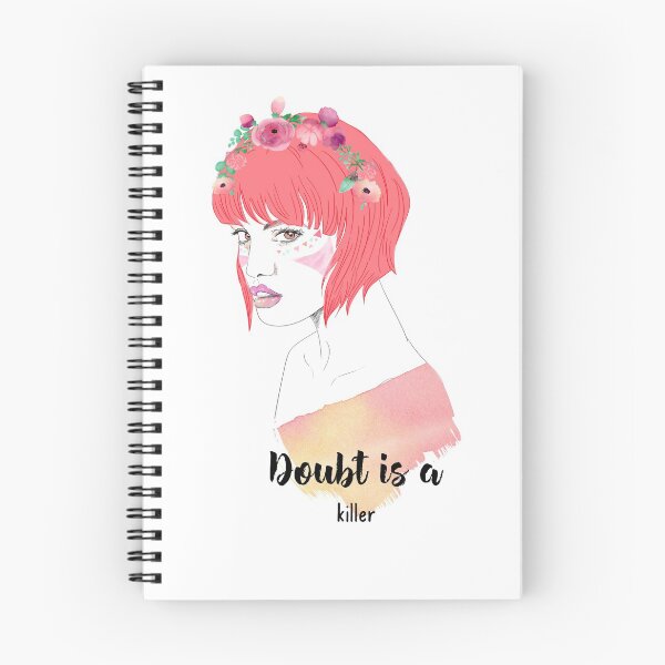 Item preview, Doubt is a killer - Strong women gift designed and sold by Radu Matei.