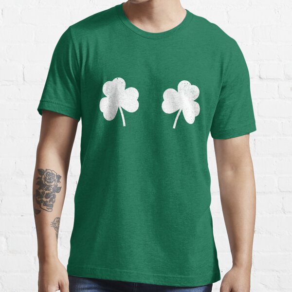 Let's get Shamrocked Boobs St Patricks Shirt Essential T-Shirt for Sale by  monji80