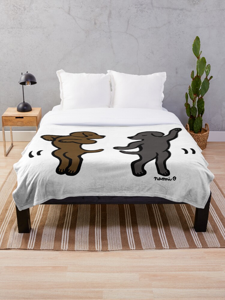 labrador blanket throw