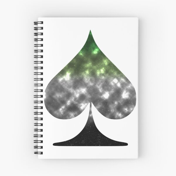 Item preview, Aromantic Ace Of Spades designed and sold by Bloodfire09.