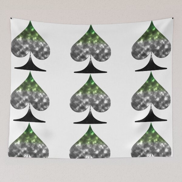Item preview, Aromantic Ace Of Spades designed and sold by Bloodfire09.