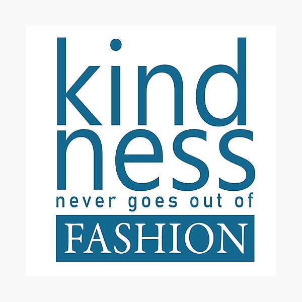 Kindness Photographic Print