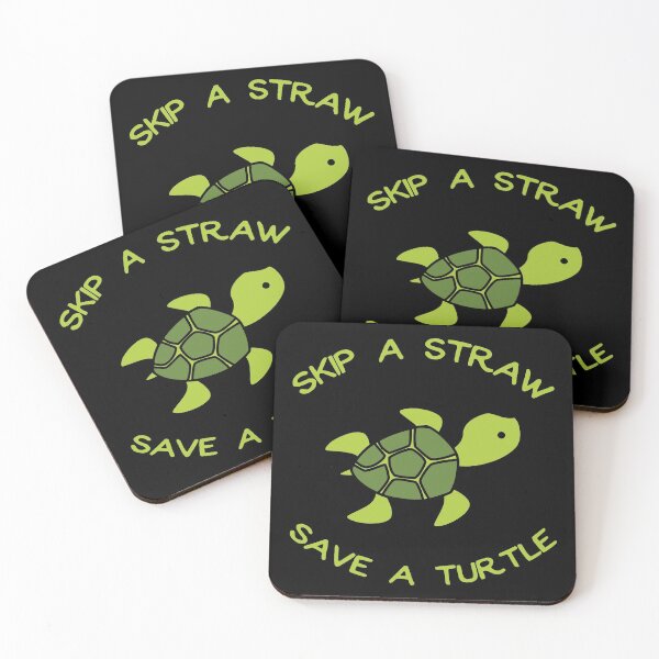 Item preview, Skip A Straw Save A Turtle Earth Day designed and sold by IceNiceIce.