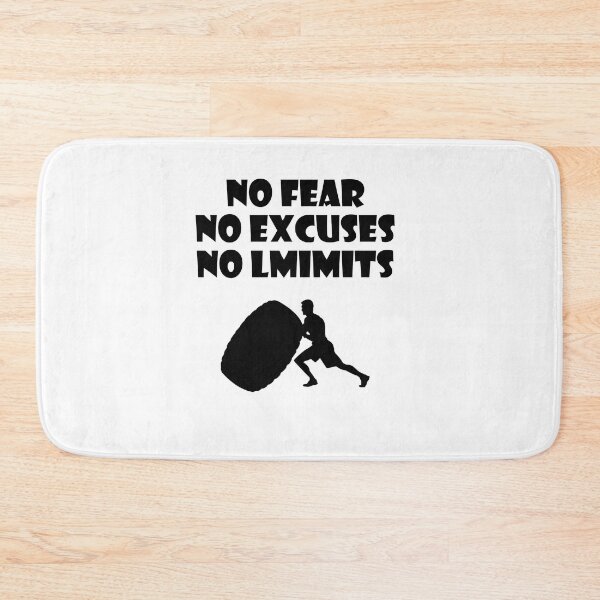 Item preview, NO FEAR NO EXCUSES NO LIMITS designed and sold by trainingclothes.