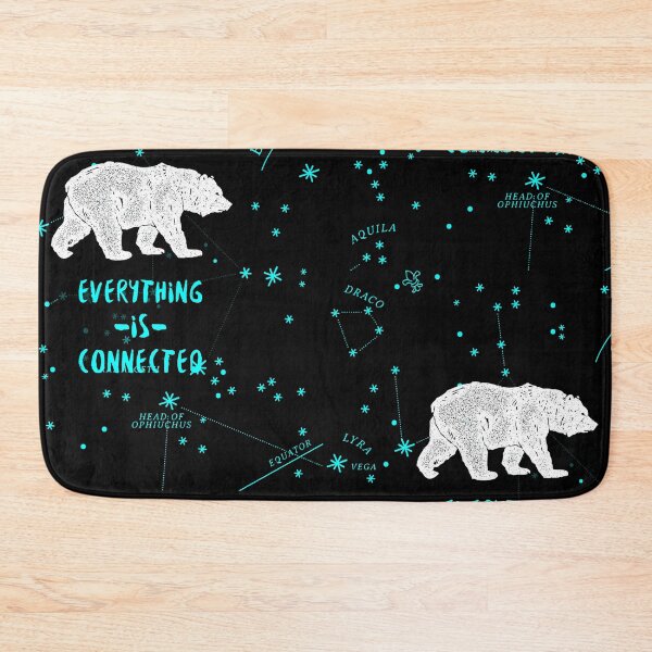Item preview, Camping Shirt Hiking Bear Wild Sky | Everything is connected  designed and sold by Radu Matei.