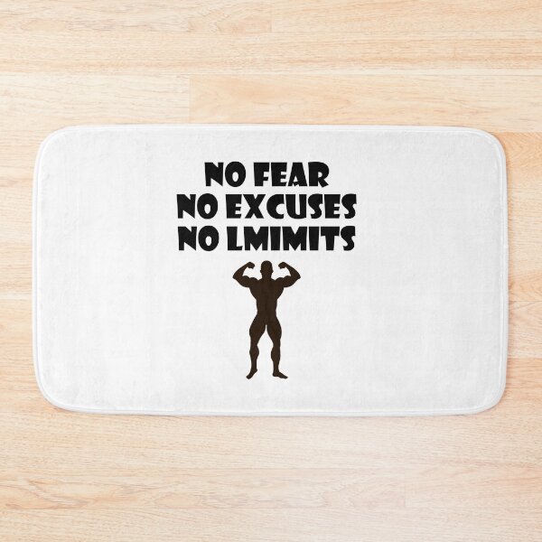 Item preview, NO FEAR NO EXCUSES NO LIMITS designed and sold by trainingclothes.