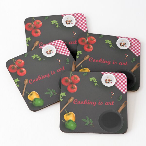 Item preview, Cooking is art print design designed and sold by Arshiya-4.