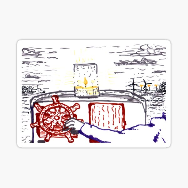 Winter Voyage Sticker