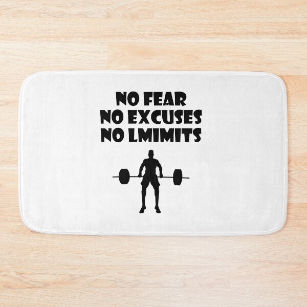 Item preview, NO FEAR NO EXCUSES NO LIMITS designed and sold by trainingclothes.