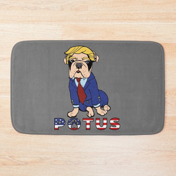 Item preview, Potus Bulldog Trump Presitent designed and sold by mikels.