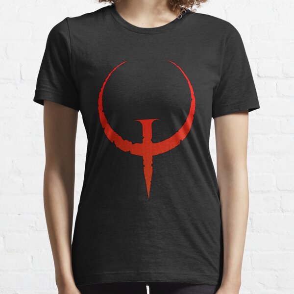 Quake 1 logo Red Essential T-Shirt