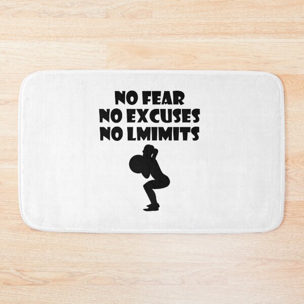 Item preview, NO FEAR NO EXCUSES NO LIMITS designed and sold by trainingclothes.