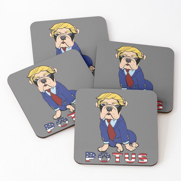Item preview, Potus Bulldog Trump Presitent designed and sold by mikels.