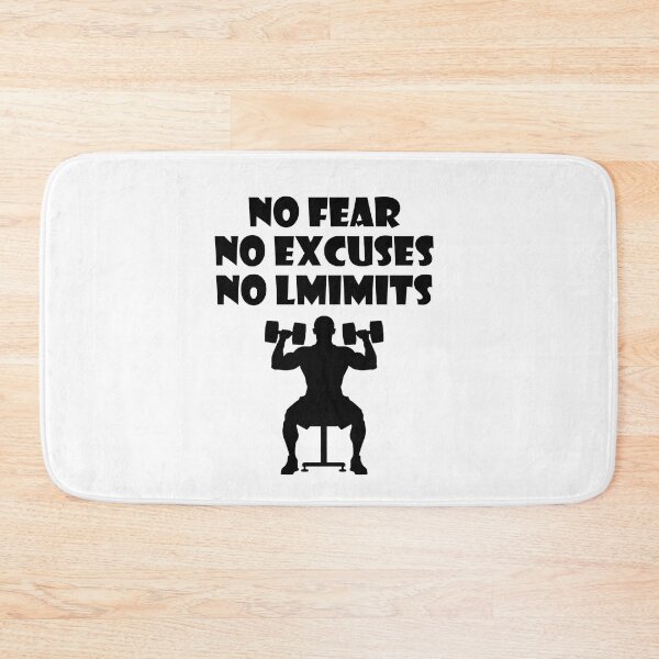 Item preview, NO FEAR NO EXCUSES NO LIMITS designed and sold by trainingclothes.