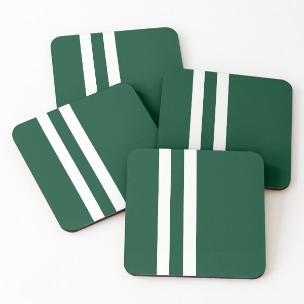 Item preview, British Racing Green Stripes Cell Phone Case designed and sold by stickersandtees.