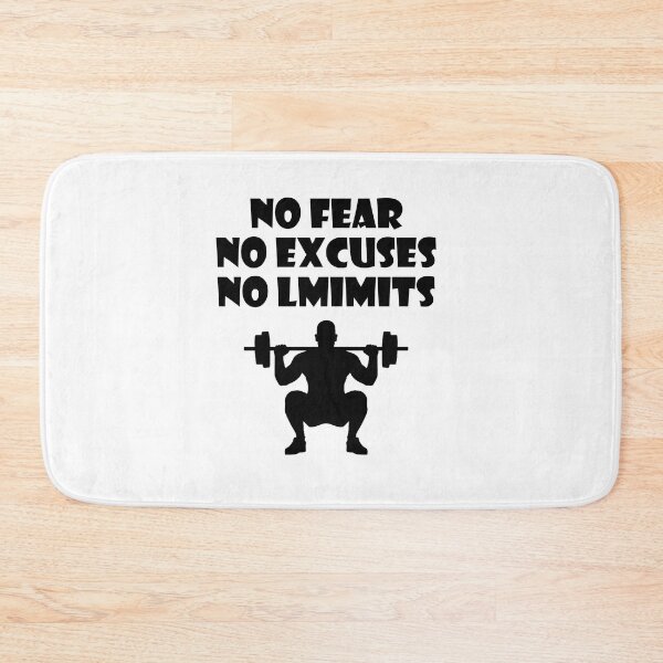 Item preview, NO FEAR NO EXCUSES NO LIMITS designed and sold by trainingclothes.