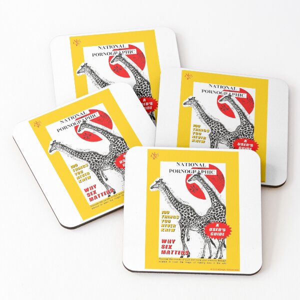 Item preview, National Pornographic, Wildlife Lovers, Giraffe Mating, Naughty Wild Animal Having Sex designed and sold by wawanimals.