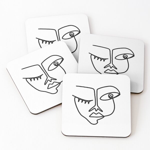 Item preview, Line Art Face designed and sold by kalisteananda.