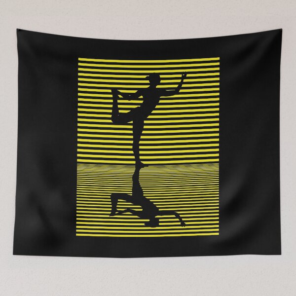 Item preview, Yoga Reflection Natarajasana Dance Pose Asana designed and sold by phoxydesign.