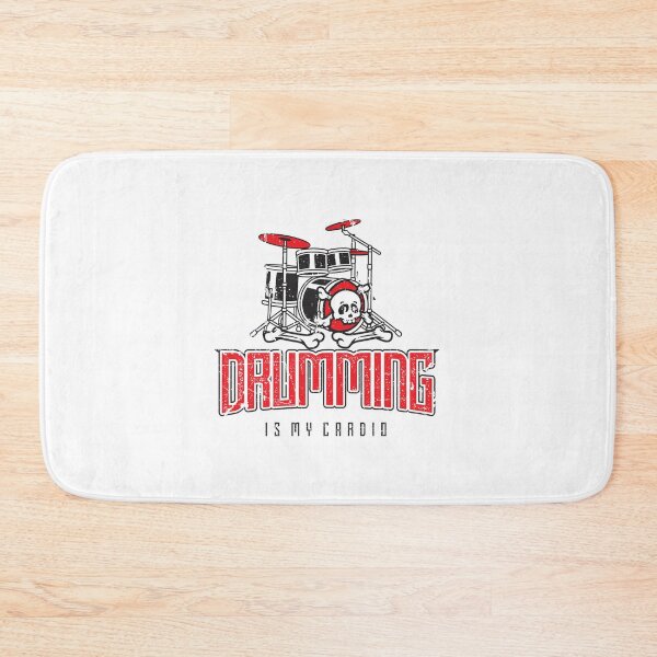 Item preview, Drumming Is My Cardio Drum Set Drummer Player designed and sold by phoxydesign.