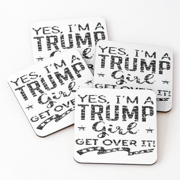 Item preview, Trump Girl Distressed, Trump 2020  designed and sold by CosteO.
