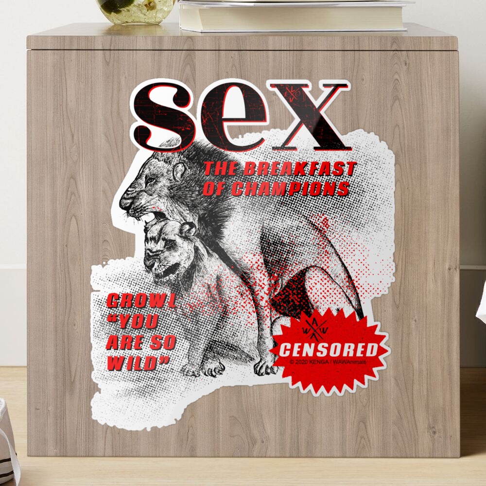 Sex for Breakfast, You Wild Animal, Lion Lioness, Naughty Wildlife