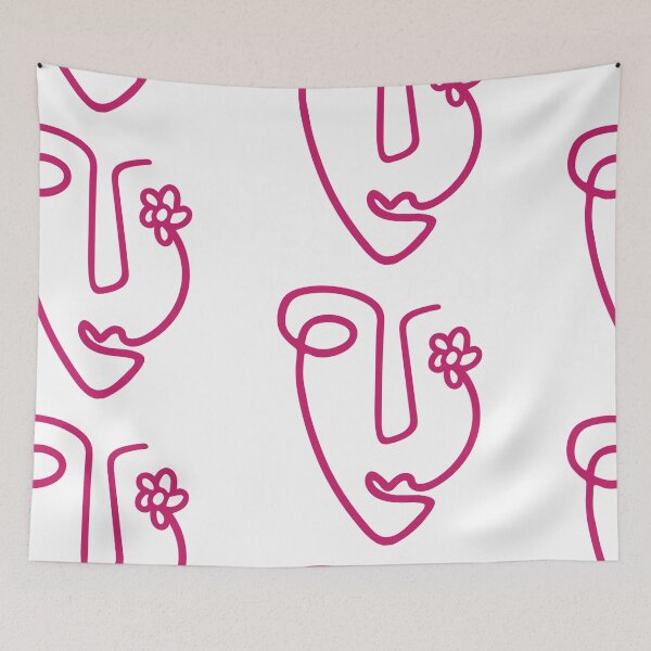 Item preview, Flower Face - Audrey designed and sold by ninebats.
