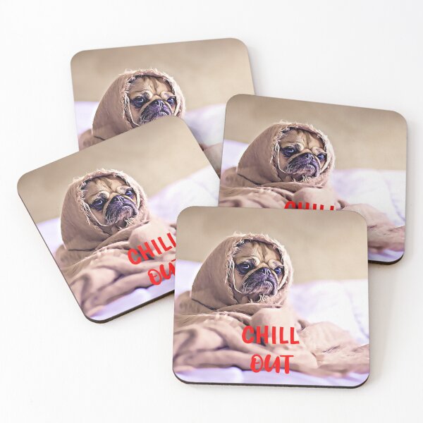 Item preview, Chill Out Pug designed and sold by InspireGifts.