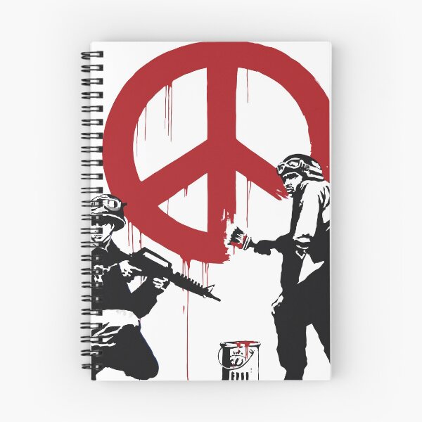 Item preview, banksy peace designed and sold by trakatra.