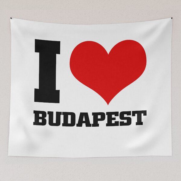 Item preview, I love BUDAPEST designed and sold by Thestarrysky.