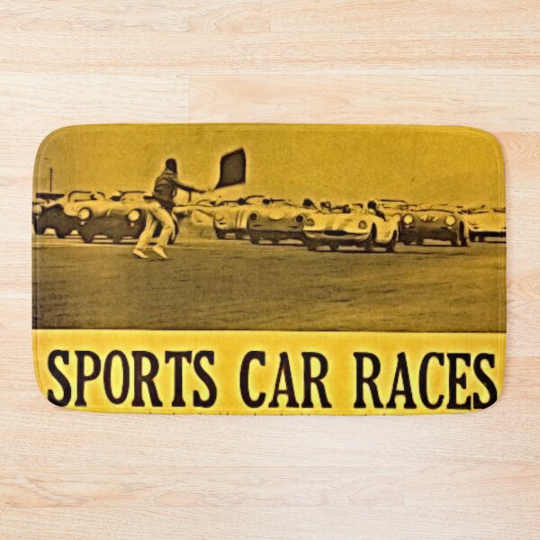 Item preview, Cumberland 1966 Sports Car Race Poster - Classic Vintage Racing Art designed and sold by Road To Track.