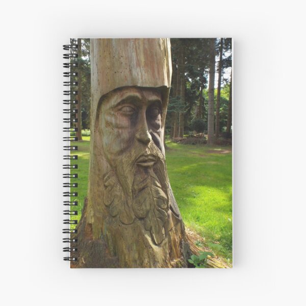 Tree Trunk Man Spiral Notebook