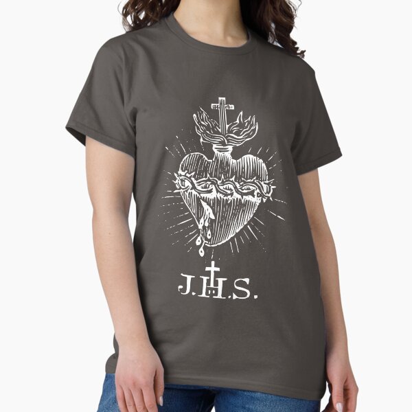 Vista previa del artículo con la obra «Sagrado Corazón de Jesucristo Vintage Católico», diseñado y vendido por Beltschazar.