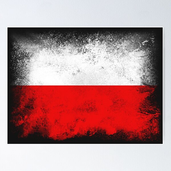 Item preview, Poland flag designed and sold by psychoshadow.