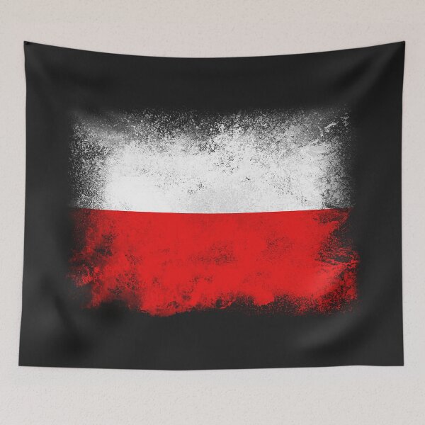 Item preview, Poland flag designed and sold by psychoshadow.