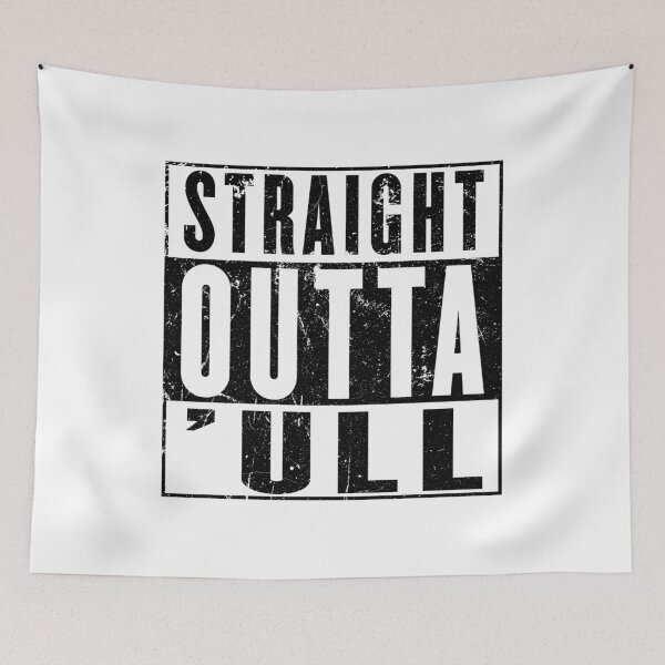 Item preview, Straight Outta Hull ('ull) Funny Kingston Upon Hull East Riding of Yorkshire designed and sold by phoxydesign.