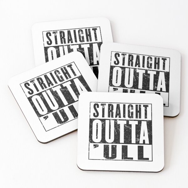 Item preview, Straight Outta Hull ('ull) Funny Kingston Upon Hull East Riding of Yorkshire designed and sold by phoxydesign.