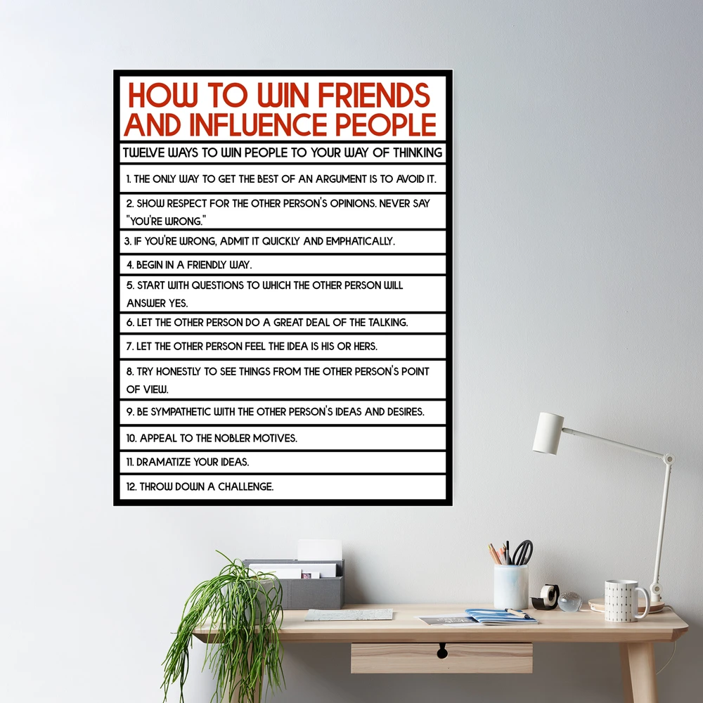 3 Main Points From 'How to Win Friends and Influence People' for Work