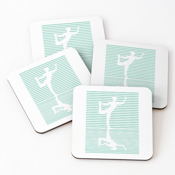 Item preview, Yoga Reflection Natarajasana Dance Pose Asana designed and sold by phoxydesign.