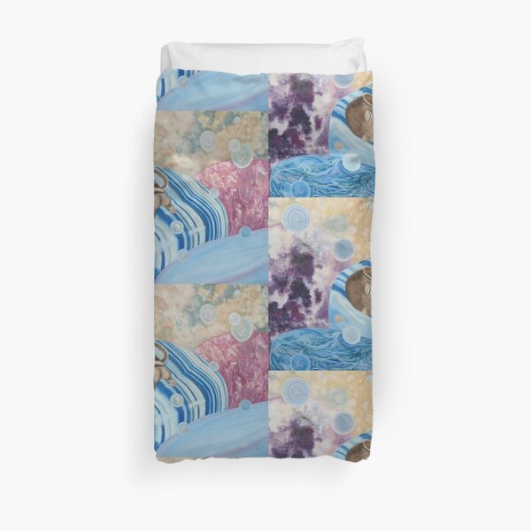 Birth. Celebrating Newborn Babies Duvet Cover