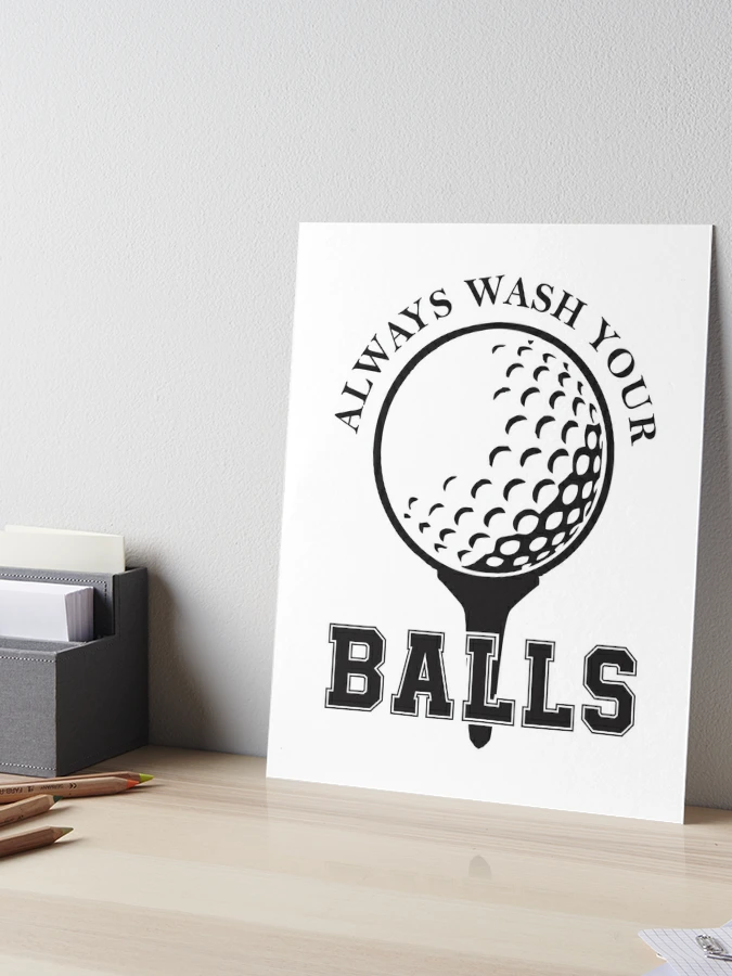  Personalized Golf Balls, Funny Text Golf Ball, Gag