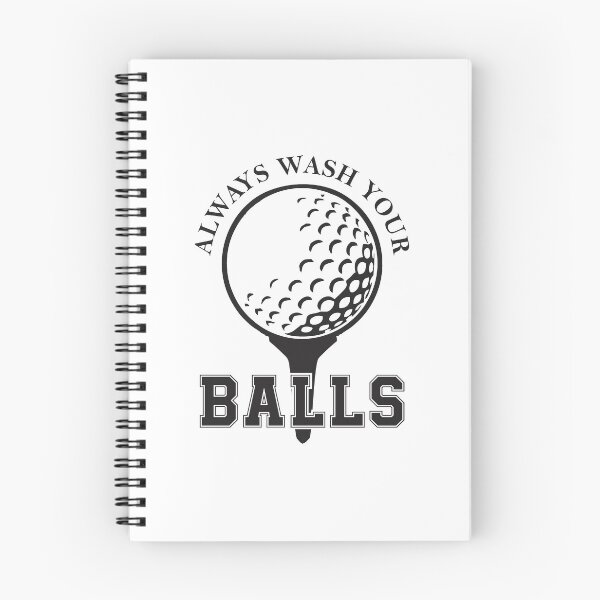 Item preview, Always wash your balls Golf balls funny gag gift for men designed and sold by hadleydesigns.