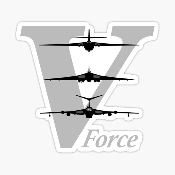 V Force - RAF Bomber Aircraft Sticker