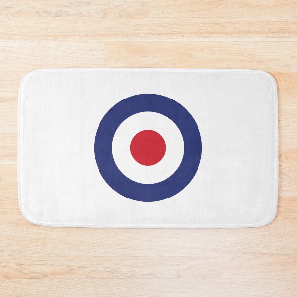 Item preview, Roundel British Bullseye War Plane Target Icon MOD 60s Britain designed and sold by phoxydesign.