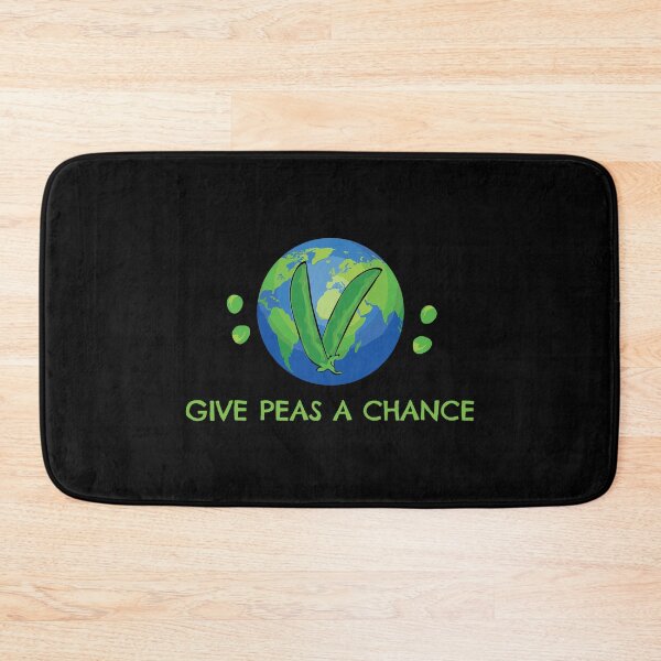 Item preview, World Peace Pun World Peas Earth Day designed and sold by BallonFlyToSky.