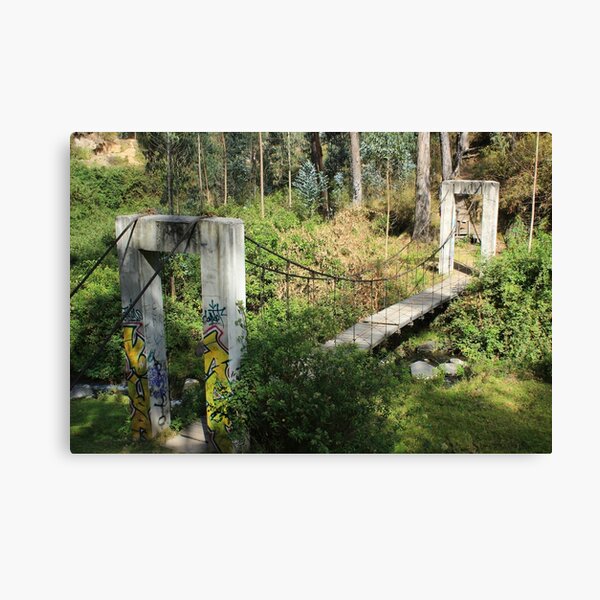 Item preview, Swinging Bridge Over a Ravine designed and sold by rhamm.