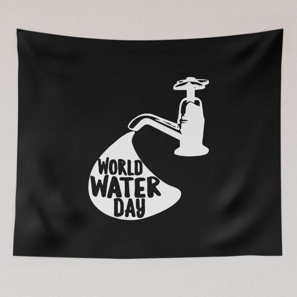 Item preview, World Water Day Conservation Earth Day designed and sold by BallonFlyToSky.