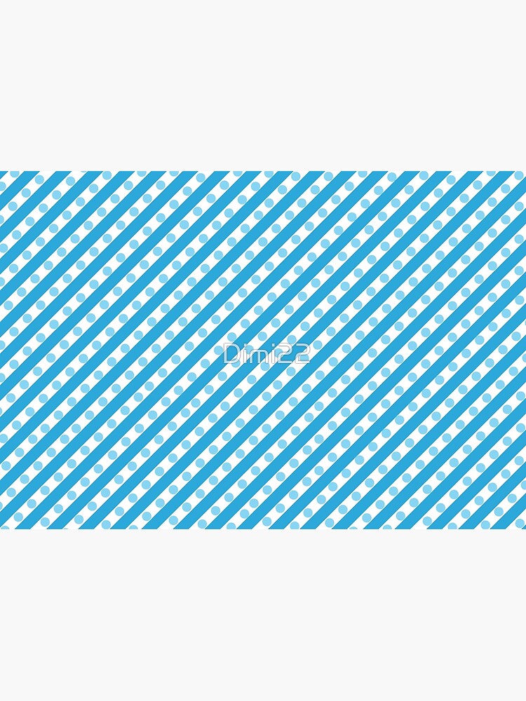 Blue Stripes and Dots by Dimi22