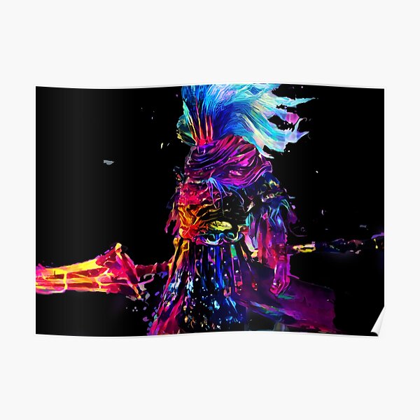 Nameless Synthwave King Poster